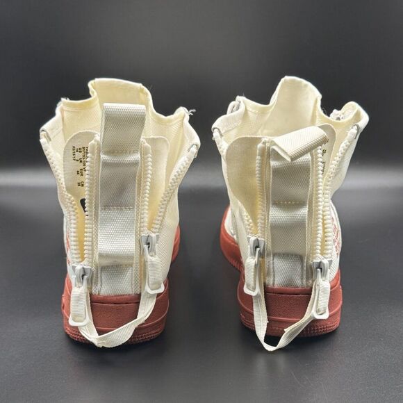 Nike SF Air Force 1 Mid 'Red Ivory' - Picture 5 of 11